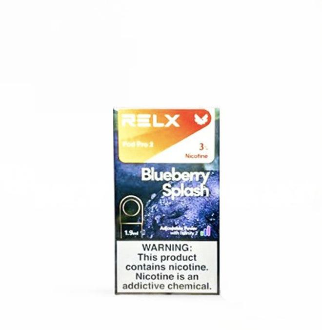 relx拋棄式煙彈藍莓口味