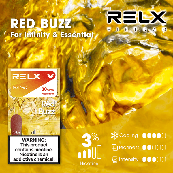 relx拋棄式煙紅牛口味